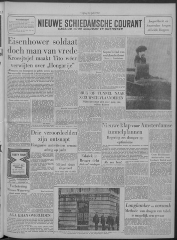 Nieuwe Schiedamsche Courant 1957-07-12