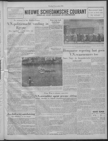 Nieuwe Schiedamsche Courant 1956-11-13