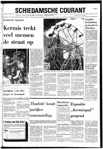 Rotterdamsch Nieuwsblad / Schiedamsche Courant / Rotterdams Dagblad / Waterweg / Algemeen Dagblad 1971-08-09