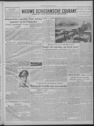 Nieuwe Schiedamsche Courant 1956-12-27