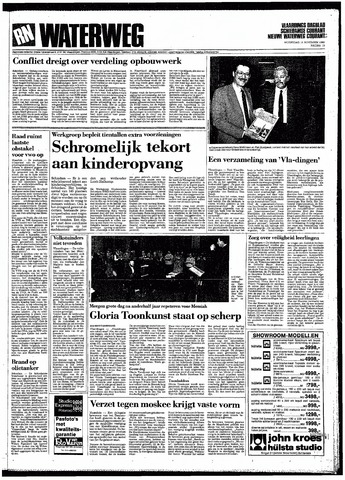Rotterdamsch Nieuwsblad / Schiedamsche Courant / Rotterdams Dagblad / Waterweg / Algemeen Dagblad 1989-11-15