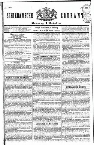 Schiedamsche Courant 1855-10-01