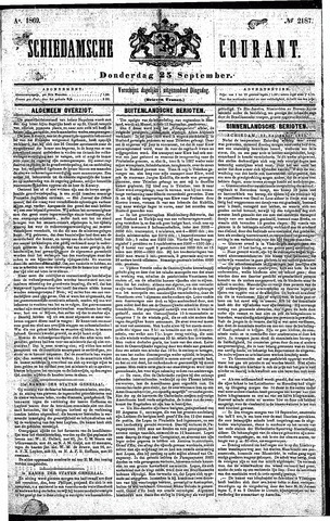 Schiedamsche Courant 1869-09-23