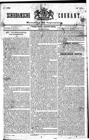 Schiedamsche Courant 1869-09-29