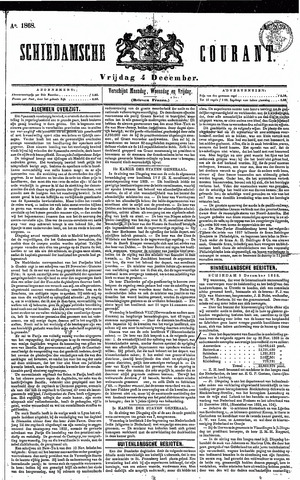 Schiedamsche Courant 1868-12-04