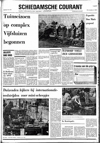 Rotterdamsch Nieuwsblad / Schiedamsche Courant / Rotterdams Dagblad / Waterweg / Algemeen Dagblad 1972-05-08