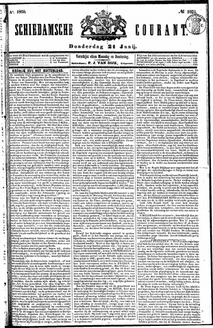 Schiedamsche Courant 1860-06-21