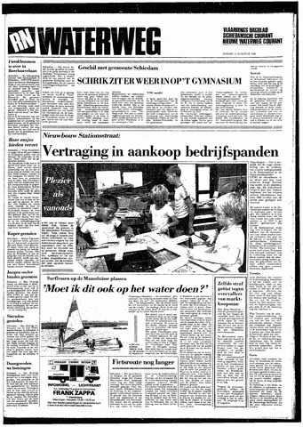 Rotterdamsch Nieuwsblad / Schiedamsche Courant / Rotterdams Dagblad / Waterweg / Algemeen Dagblad 1984-08-14