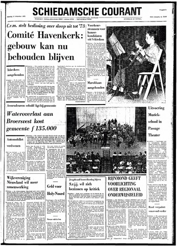 Rotterdamsch Nieuwsblad / Schiedamsche Courant / Rotterdams Dagblad / Waterweg / Algemeen Dagblad 1972-12-11