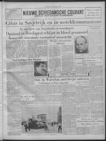 Nieuwe Schiedamsche Courant 1956-10-25