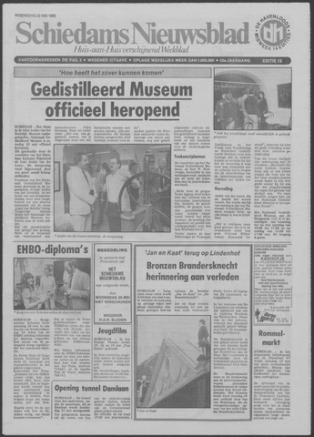 Schiedams Nieuwsblad 1985-05-22