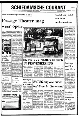 Rotterdamsch Nieuwsblad / Schiedamsche Courant / Rotterdams Dagblad / Waterweg / Algemeen Dagblad 1971-05-25