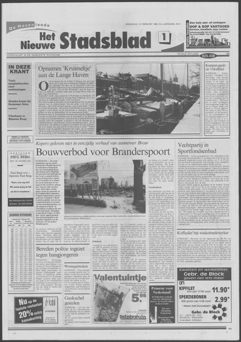 Het Nieuwe Stadsblad 1999-02-10