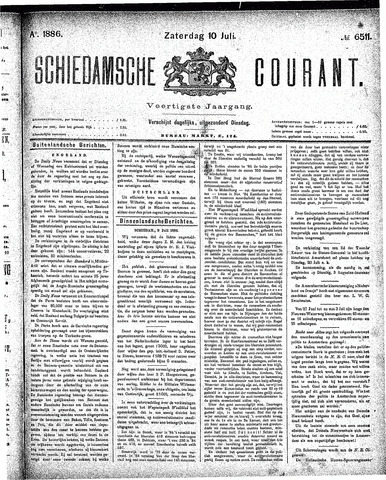 Schiedamsche Courant 1886-07-10
