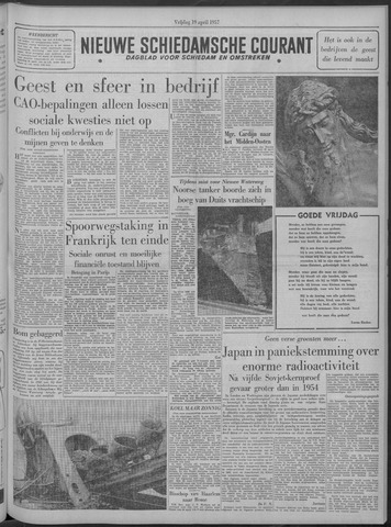 Nieuwe Schiedamsche Courant 1957-04-19