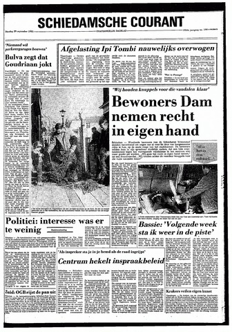 Rotterdamsch Nieuwsblad / Schiedamsche Courant / Rotterdams Dagblad / Waterweg / Algemeen Dagblad 1981-09-29