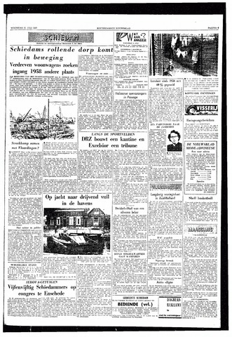 Rotterdamsch Nieuwsblad / Schiedamsche Courant / Rotterdams Dagblad / Waterweg / Algemeen Dagblad 1957-07-31