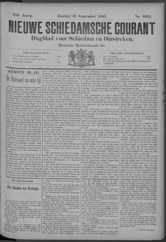 Nieuwe Schiedamsche Courant 1894-09-16