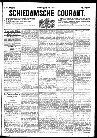 Schiedamsche Courant 1914-07-18
