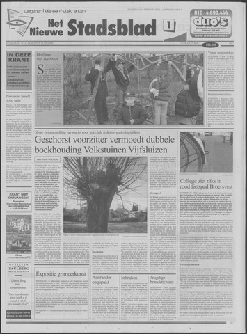 Het Nieuwe Stadsblad 2003-02-19