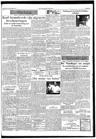 Rotterdamsch Nieuwsblad / Schiedamsche Courant / Rotterdams Dagblad / Waterweg / Algemeen Dagblad 1955-11-26