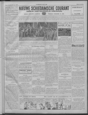 Nieuwe Schiedamsche Courant 1938-07-09