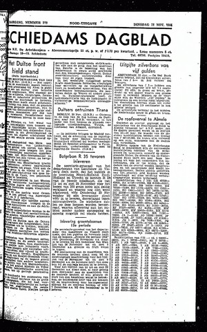 Schiedamsch Dagblad 1944-11-21