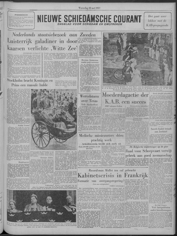 Nieuwe Schiedamsche Courant 1957-05-22