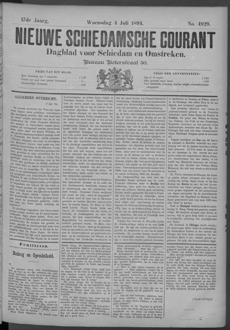 Nieuwe Schiedamsche Courant 1894-07-04