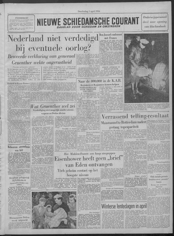 Nieuwe Schiedamsche Courant 1956-04-05