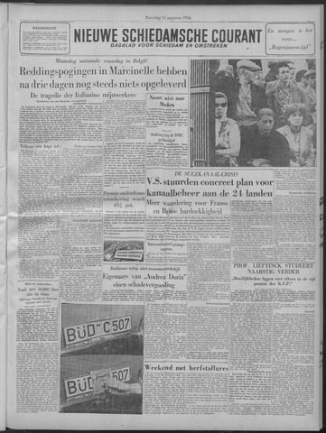 Nieuwe Schiedamsche Courant 1956-08-11