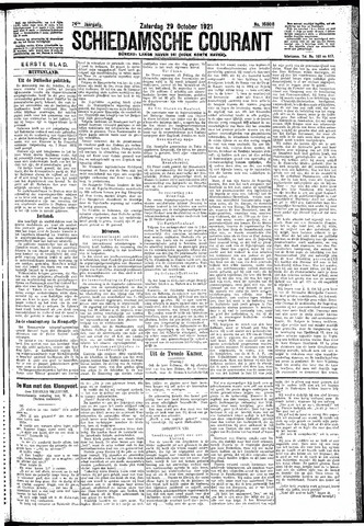 Schiedamsche Courant 1921-10-29