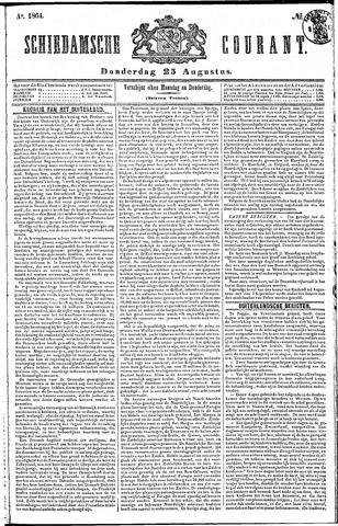 Schiedamsche Courant 1864-08-25
