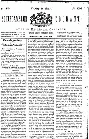 Schiedamsche Courant 1878-03-29