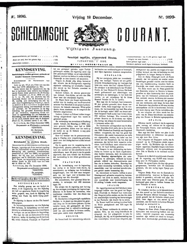 Schiedamsche Courant 1896-12-18