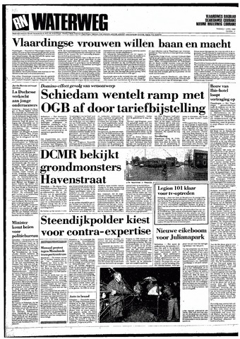 Rotterdamsch Nieuwsblad / Schiedamsche Courant / Rotterdams Dagblad / Waterweg / Algemeen Dagblad 1989-04-07