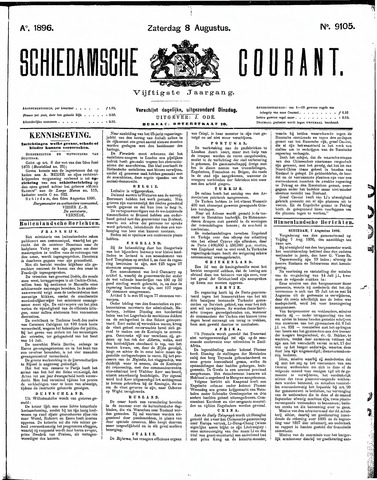 Schiedamsche Courant 1896-08-08