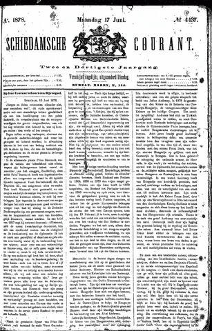 Schiedamsche Courant 1878-06-17