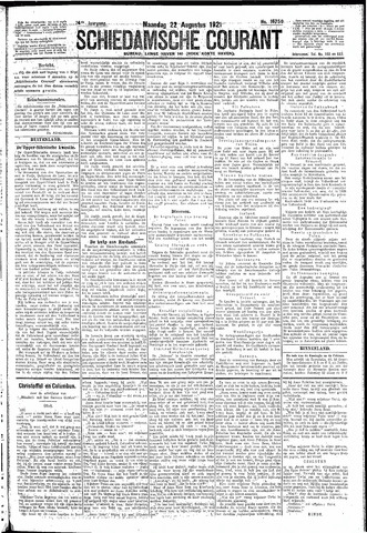 Schiedamsche Courant 1921-08-22