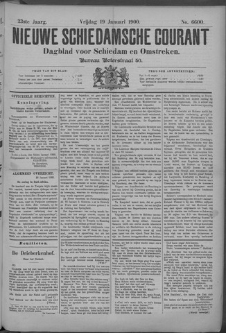 Nieuwe Schiedamsche Courant 1900-01-19