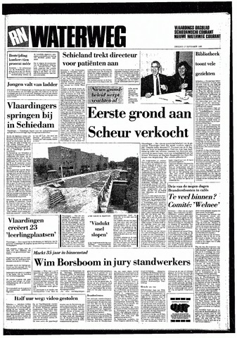 Rotterdamsch Nieuwsblad / Schiedamsche Courant / Rotterdams Dagblad / Waterweg / Algemeen Dagblad 1985-09-17