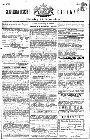 Schiedamsche Courant 1860-09-17