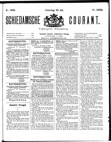Schiedamsche Courant 1896-07-25