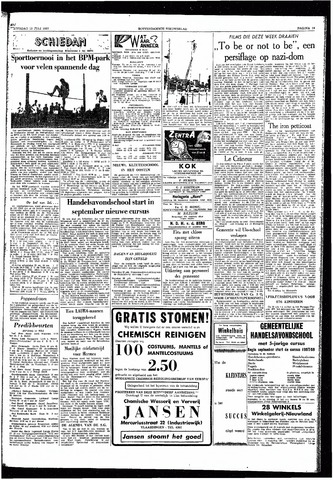 Rotterdamsch Nieuwsblad / Schiedamsche Courant / Rotterdams Dagblad / Waterweg / Algemeen Dagblad 1957-07-13
