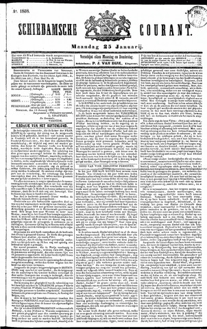 Schiedamsche Courant 1858-01-25