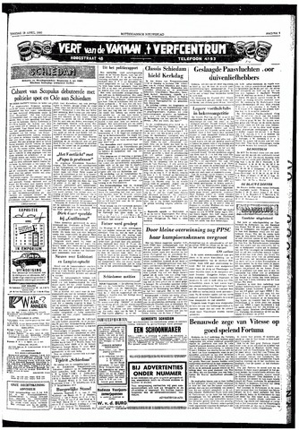 Rotterdamsch Nieuwsblad / Schiedamsche Courant / Rotterdams Dagblad / Waterweg / Algemeen Dagblad 1960-04-19