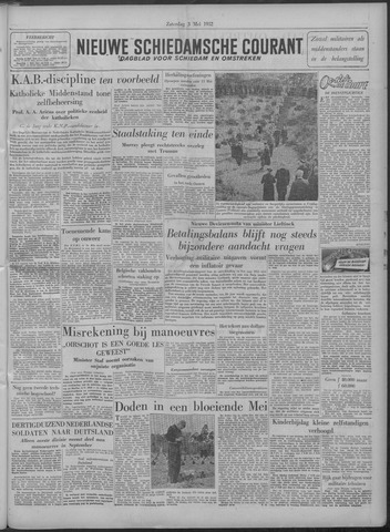 Nieuwe Schiedamsche Courant 1952-05-03