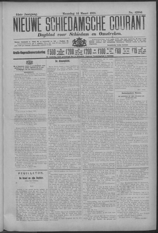 Nieuwe Schiedamsche Courant 1921-03-14