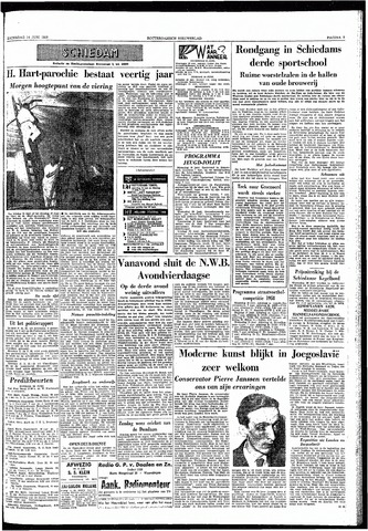 Rotterdamsch Nieuwsblad / Schiedamsche Courant / Rotterdams Dagblad / Waterweg / Algemeen Dagblad 1958-06-14