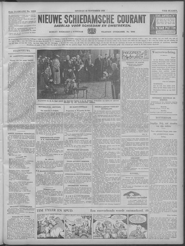 Nieuwe Schiedamsche Courant 1938-11-22
